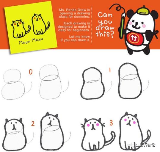 儿童绘画简单漂亮的简笔画，1分钟就能上手的简笔画