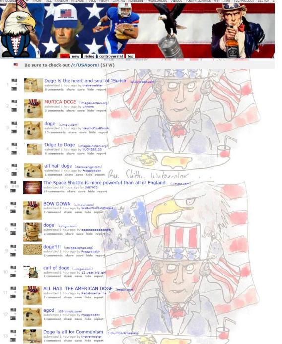 doge目瞪狗呆表情包，活在你表情包里的神烦狗Doge