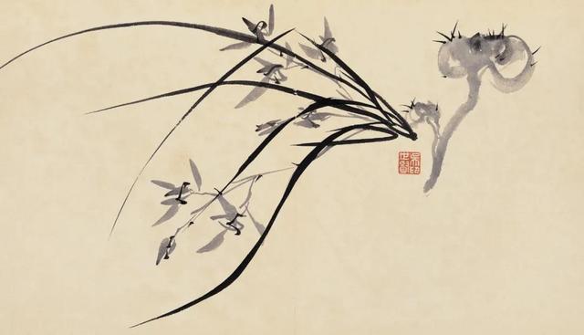 梅兰竹菊写意画教程，梅兰竹菊是文人喜欢展现的绘画题材