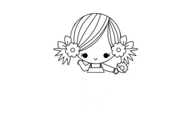 小美人鱼怎么画，美人鱼简笔画教程简单好看（简简单单，教你画一个美人鱼）