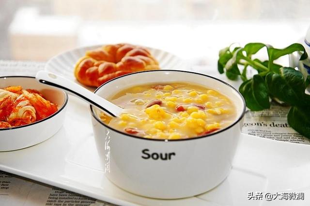 大碴子粥的做法窍门，一碗大碴子半碗豆