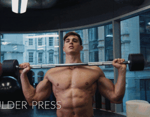 徒手如何练肩三角肌，五个动作高效练肩