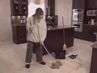 懒人拖把伸缩，专利滚轮自动脱水