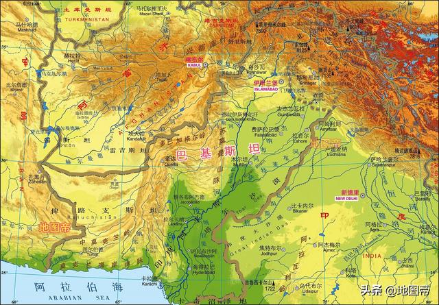 阿富汗的邻国在哪里，两个邻国在边境大打出手