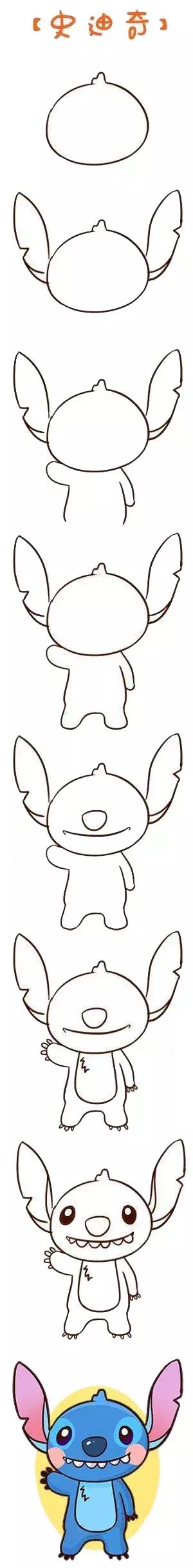 动画人物简笔画，动画人物简笔画漂亮步骤（动画片人物主角简笔画系列教程）