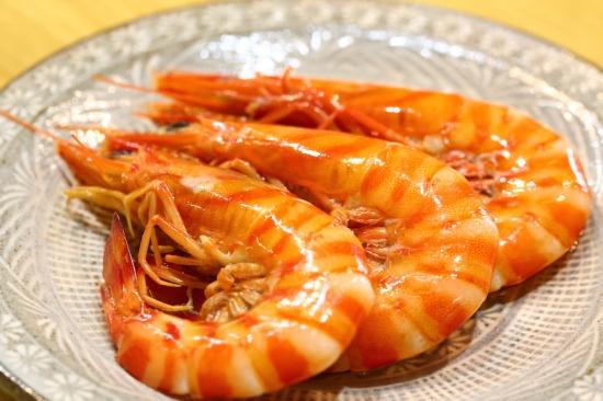 日式料理虾刺身，日本有名的刺身，你喜欢哪一个