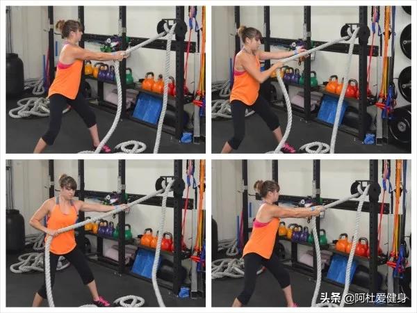 拉力绳锻炼大全，拉力绳训练100种动作