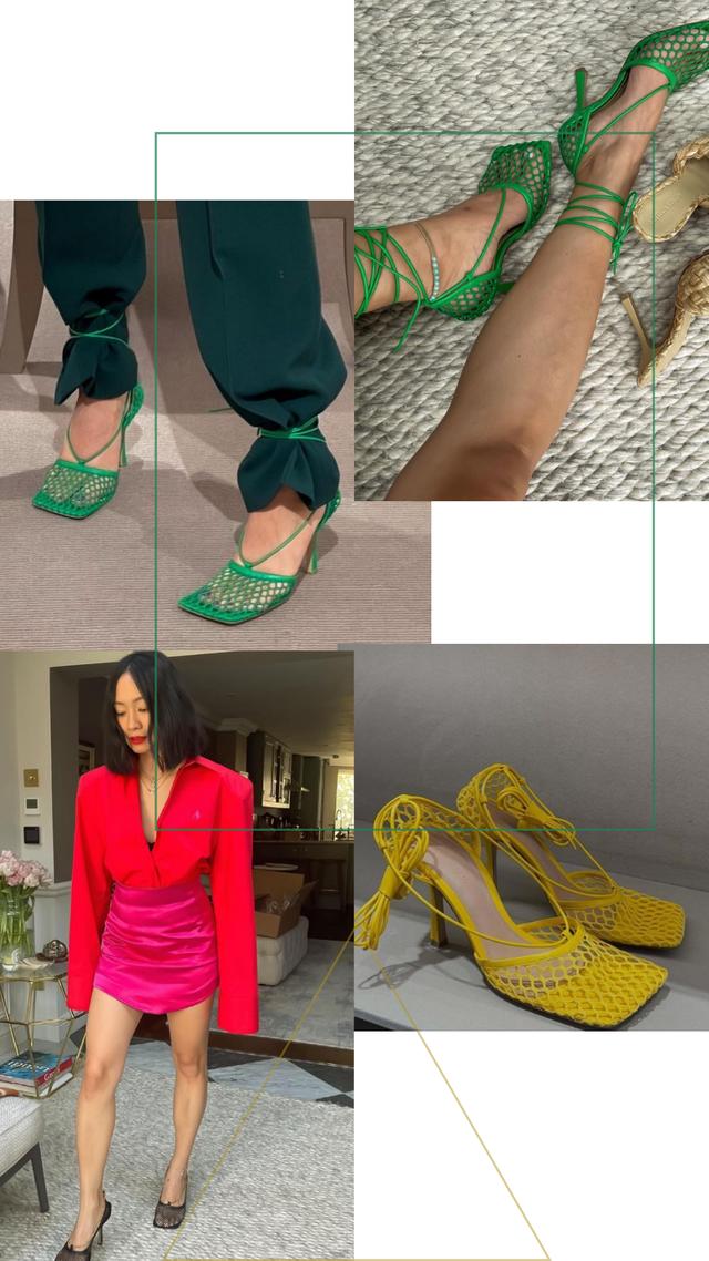 细跟的高跟鞋穿搭，今年的时髦高跟鞋都在这儿了