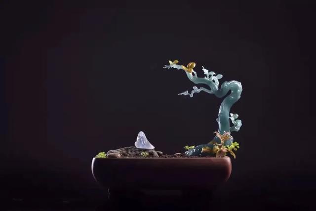 当水墨邂逅玉雕美出了一种境界，禅意玉雕美得令人窒息