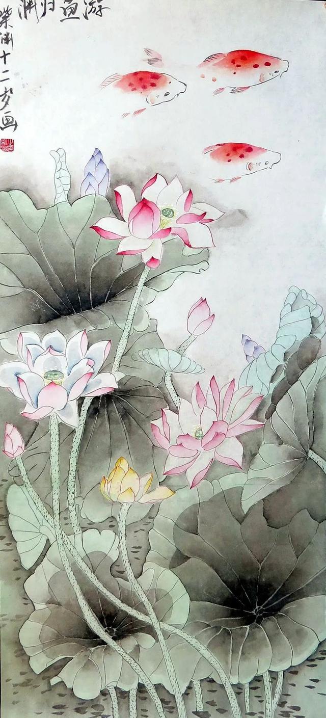 以夏天为主题的儿童画，儿童节童画欣赏