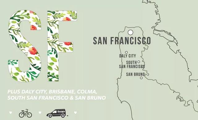 互联网花店的市场分析，3家外国线上花店