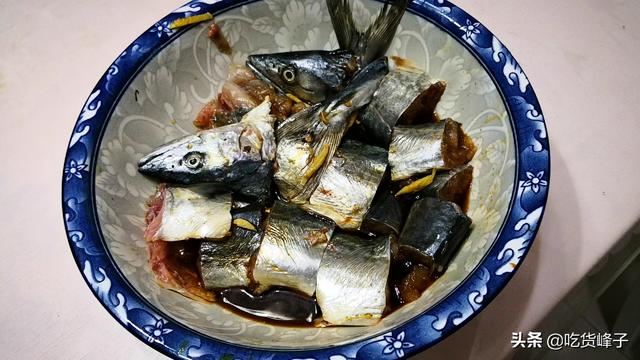 家常焖鲅鱼做法步骤，家常菜——酱闷鲅鱼