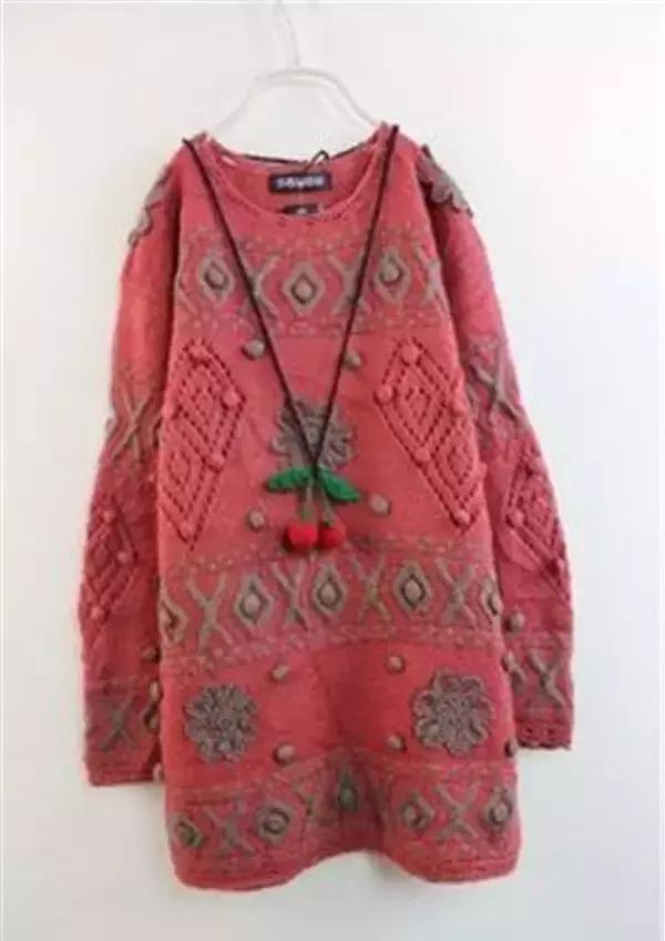 毛衣花样有哪些图解，这些毛衣的花样与配色简直太完美了