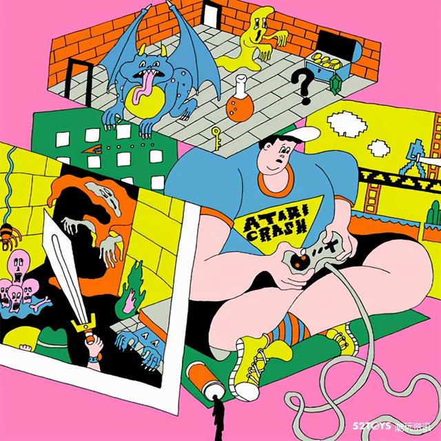 日本著名女演员松本若菜，日本艺术家山崎若菜笔下那些光怪陆离的游乐场