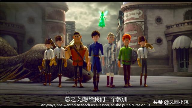 红鞋子和七个小矮人中文版故事，红鞋子和七个小矮人