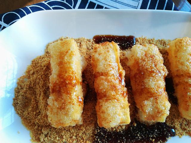 四川的红糖糍粑怎么吃，四川火锅灵魂伴侣红糖糍粑