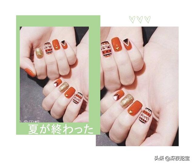 超级显白的基础款美甲，显白显嫩的美甲来一波儿~