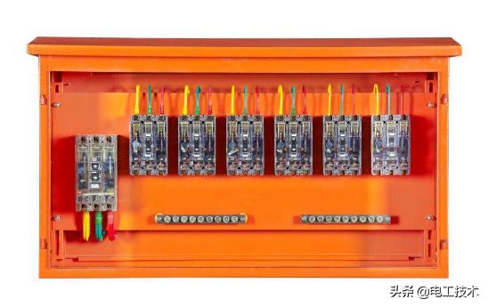 总配电箱接线安装方法图，配电箱标准接线方式