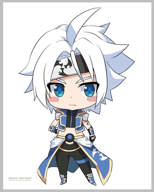 手绘漫画人物q版线条，超可爱的Q版漫画人物学习素材20例