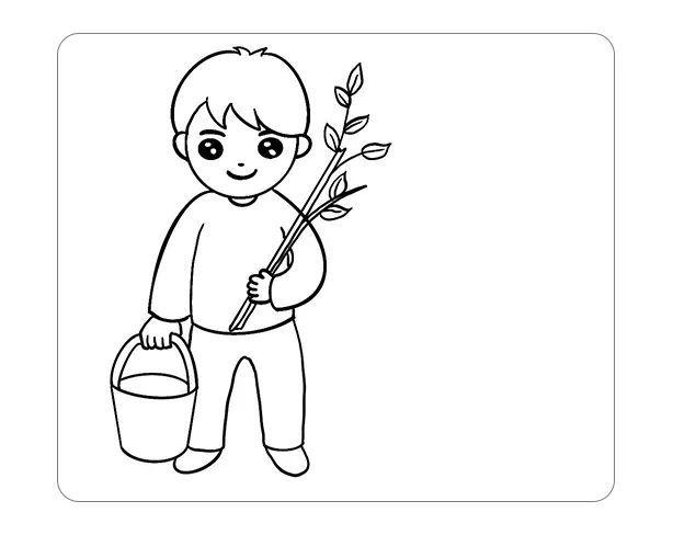 植树节手抄报简单好看，植树节的手抄报怎样画简单