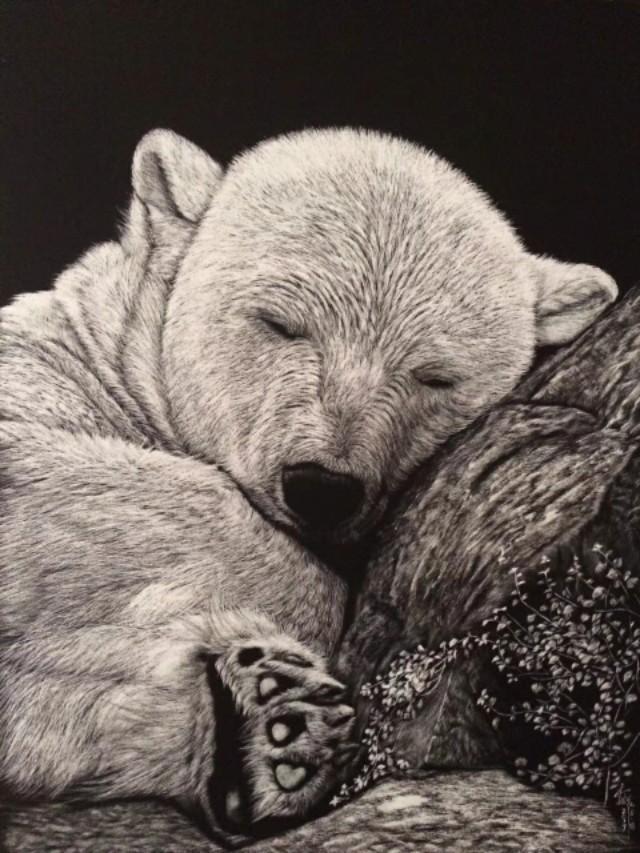 刮刮画作品大赏，刮画被他玩到极致