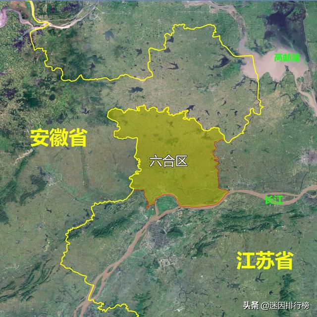 南京地图高清版大图，南京市地图区域划分高清（快速了解江苏省南京各市辖区）