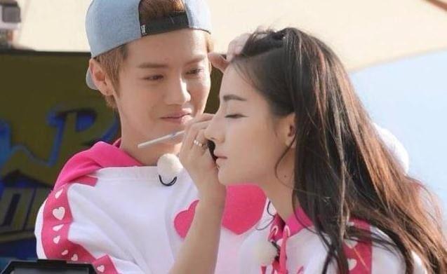 迪丽热巴和鹿晗，鹿晗公开恋情不再隐瞒（鹿晗跟迪丽热巴什么时候传的绯闻）