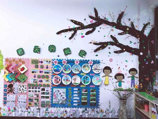 再见了幼儿园主题墙图片，校园创意主题墙