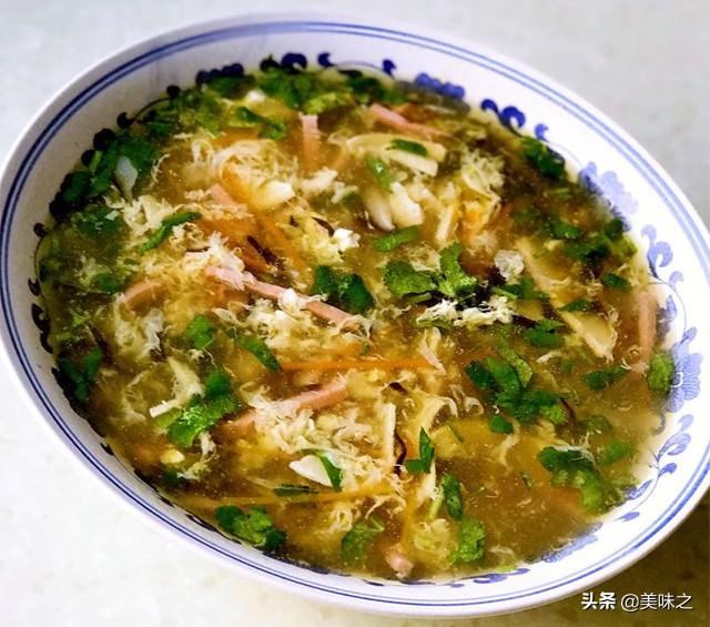 酸辣汤的做法和配料，简单家常酸辣汤的做法