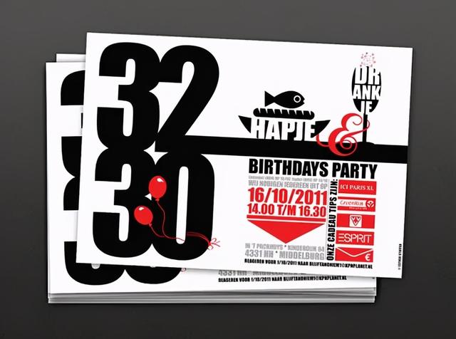 生日邀请卡电子版免费制作，生日邀请卡设计