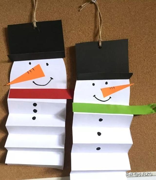 雪人制作手工简单又好看，多款雪人创意手工