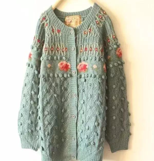 毛衣花样有哪些图解，这些毛衣的花样与配色简直太完美了