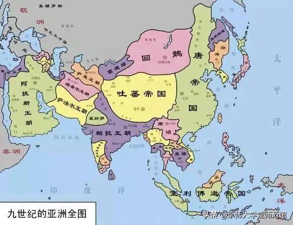 唐朝疆域与现在对比，国力最鼎盛时期疆域不一定最大