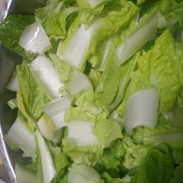 快菜怎么做好吃，清炒快菜家常做法（自制玉子豆腐炒快菜）