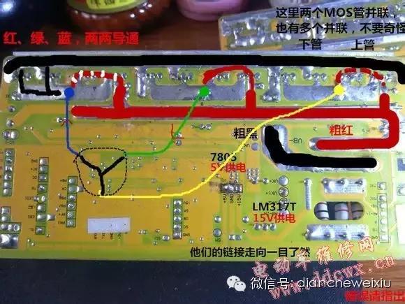 电动车控制器接线图，两轮电动车控制器接线图详解（电动车控制器电路接线图及数据参数）