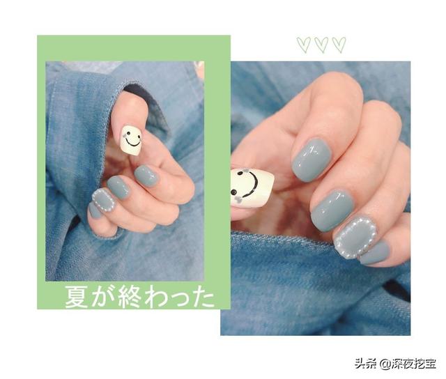 超级显白的基础款美甲，显白显嫩的美甲来一波儿~