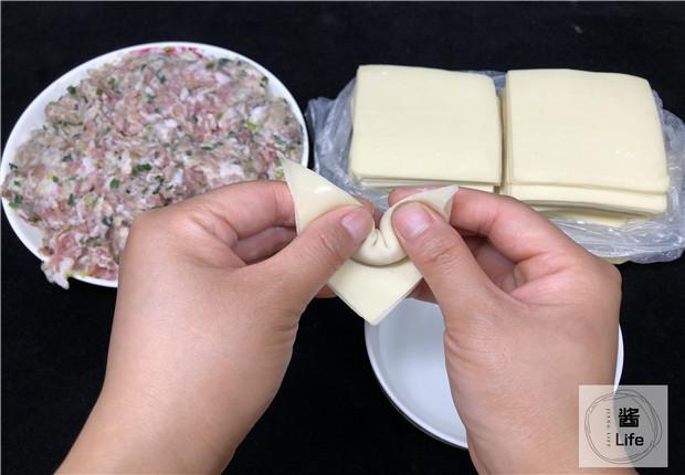 四川抄手的包法，怎么包馄饨又快又简单