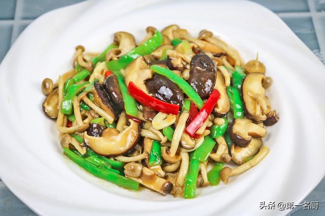 炒双菇的家常做法，怎样炒双菇