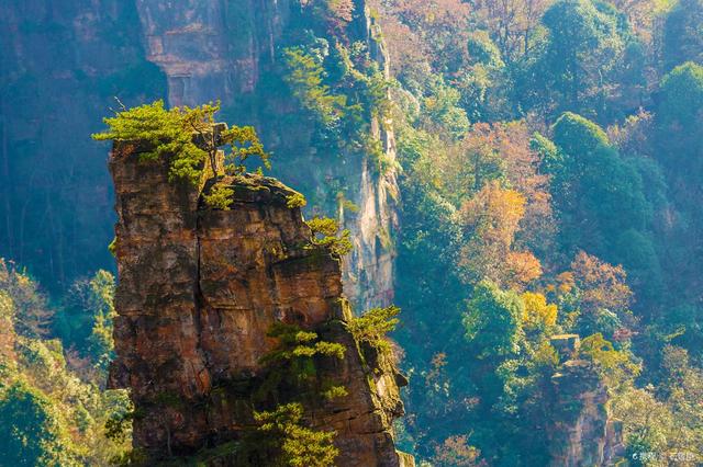 阿凡达悬浮山的取景地，阿凡达里的悬浮山