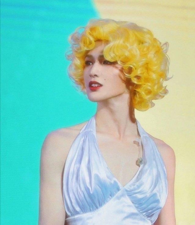 男星女装造型有多美，王一博《街舞5》穿女装