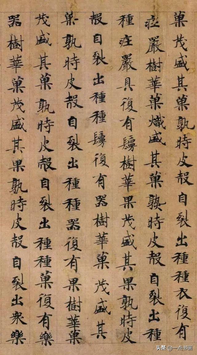 名人小楷书法作品欣赏，小楷写经稀世珍品