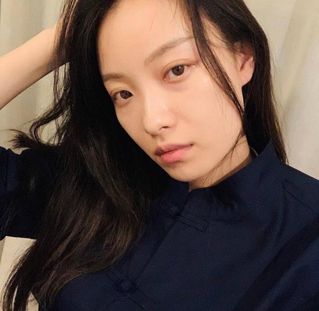 倪妮短发旧照，倪妮晒淡妆生活照
