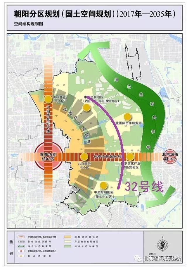 宋家庄地铁线最新消息，地铁32号线横空出世