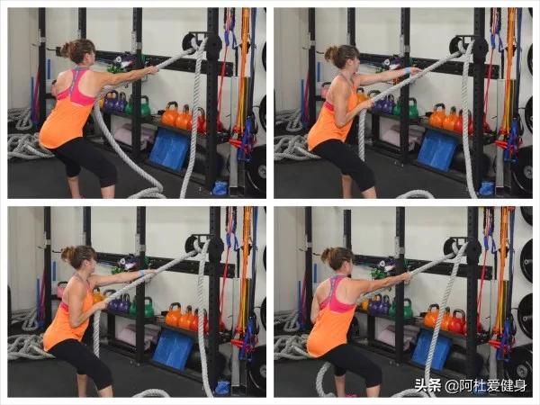 拉力绳锻炼大全，拉力绳训练100种动作