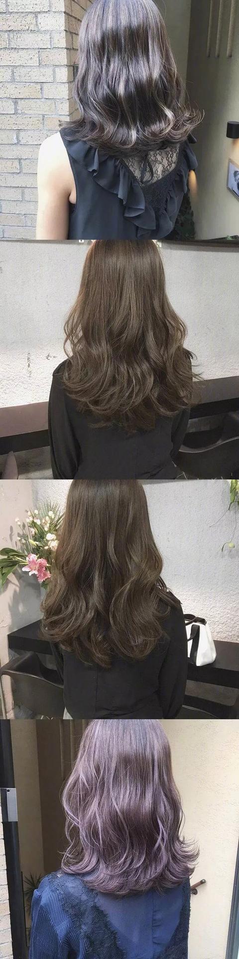 好看又自然的中长卷发，这种烫法才是真正的免打理