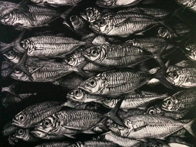 刮刮画作品大赏，刮画被他玩到极致