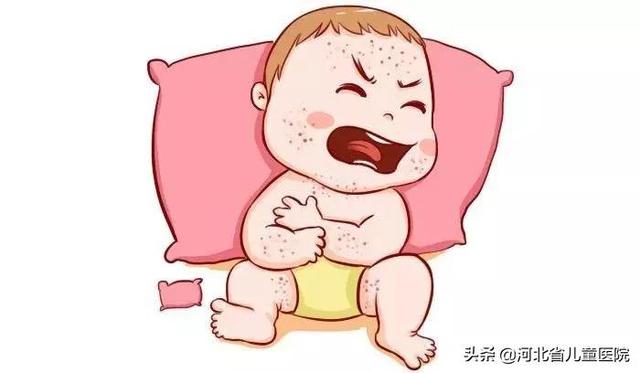 小孩出疹子图片，小孩疹子的种类及症状