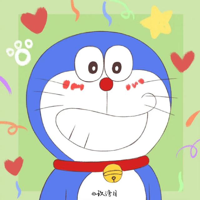 哆啦a梦大雄头像，机器猫头像（动漫最惨主角“大雄”）