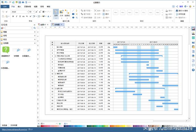 excel项目管理，甘特图怎么转换excel表格（施工项目管理软件系统的数字化）