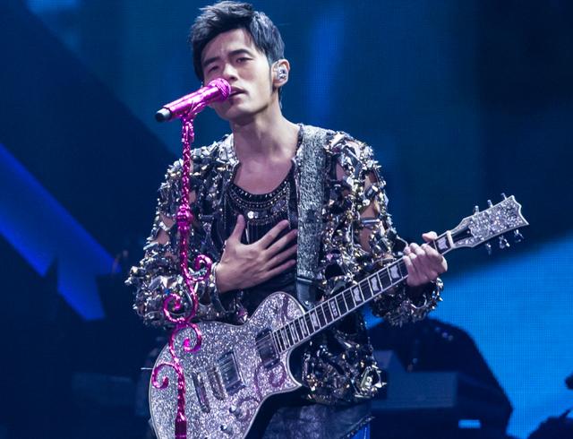 蔡依林演唱会周杰伦，周杰伦演唱会上的蔡依林（蔡依林和周杰伦应该是最释怀的前任）